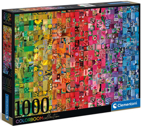 Clementoni Puzzle 1000el Color Boom Collage 39595